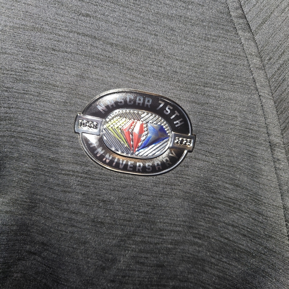 NASCAR Black Performance Black Quarter Zip